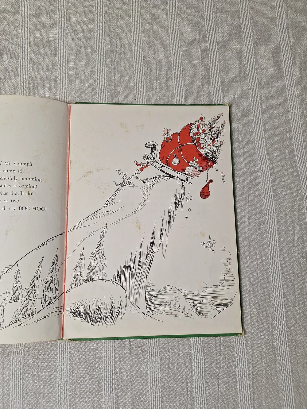 How the Grinch Stole Christmas HC by Dr. Seuss 1st Edition Later Printing 1957